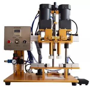 반자동 캡핑기 실링기 포장 공압 밀봉기 마개 스크류
