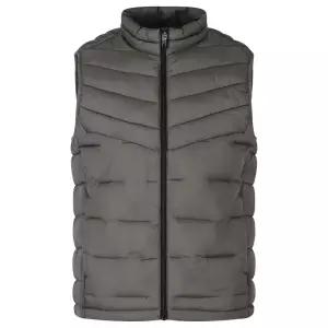 남자 고밀도 웰론 하이넥 경량 조끼패딩 DD-VEP-K4WMV901-베이지