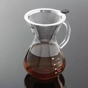 핸드드립서버 드립커피 800ml 내열유리커피서버 커피 필터