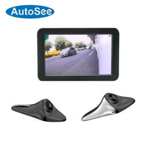 자동차 후방 카메라 전자 미러 사이드 리어 백 블라인드  뷰 5인치 AHD 모니터 좌우 시야