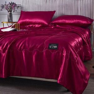 니트 식물 섬유 프린지 대두 시원한 대나무섬유 계절 이불 여행용 담요 스킨 얼음