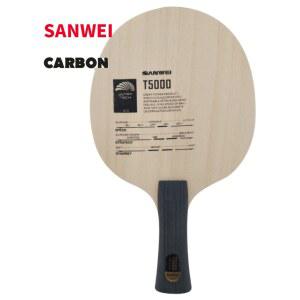 SANWEI T5000 탄소 섬유 외부 라켓/ 블레이드, 탄소섬유 탁구채 엔트리