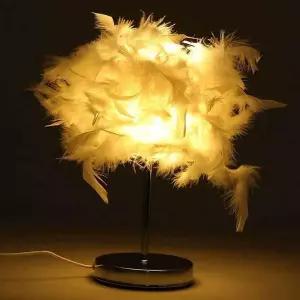 깃털 RIT775X1 무드등 화이트 스틸받침 조명 단스탠드