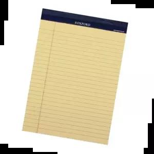 회사용품 옥스포드 2000 리갈패드 노랑 박스(100개입) B5 50매