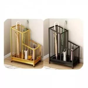 고급스러운 스틸라인 인테리어 우산꽂이 분리수납 꽂