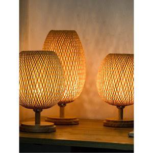 침실 대나무 램프 수유 대나무램프 랜턴 집모양 연구 일식집 엔틱 깃털 라탄