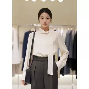 [롯데백화점]SOUP 타이 블라우스 SC2LS81