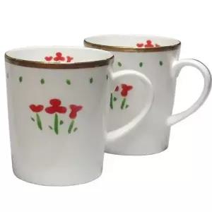 머그잔 2P 물잔 세트 코렐 주스 커피컵 물컵 찻잔 찻찬 녹차잔