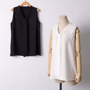 큰옷 모던 엄마 타이넥 블라우스 임산부 여성 여자 빅사이즈여성의류 미시 중년