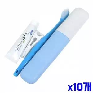 [골드스마일]WL 휴대용 치약 칫솔 구강관리세트 x10개