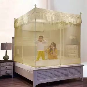 방충 모기장 사각 침대 매스 덮개 텐트방충망텐트 접이식모기장