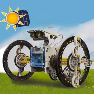 14종 변신 로보트 조립장난감 태양광