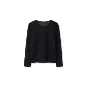 매장정품 TOPTEN 탑텐 여성) 리넨 블렌드 시어 긴팔 티_MSF3T00 MSF3T00 948034