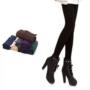 팬티스타킹 겨울 기모 팬티 스타킹 유발 무발 보온 7컬러