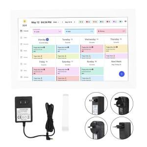 스마트 디지털 캘린더 1080P 15.6인치 터치스크린 WiFi  디스플레이 사진 액자 플래너 앱 포함
