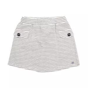 [롯데백화점]빈 아이보리 스트라이프 스커트 팬츠BY18SK01IV