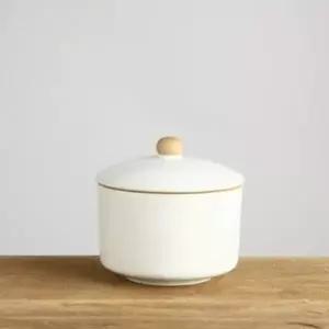 이천도자기 담소 도자기 뚜껑 양념통 1호 11.5cm 식기 그릇 소금통
