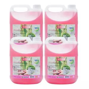 거품비누4.2Lx4개(핑크) 손세정제 핸드워시 폼비누