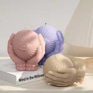 캔들 클로 몰드 보석 수지 주조 만들기 공예품 몰드용 3D 실리콘 공급