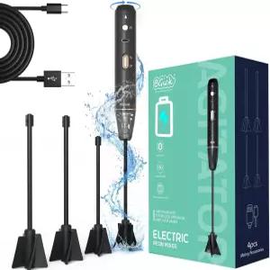 업그레이드된 레진 믹서 거품을 최소화한 휴대용 충전식 레진용 에폭시 실리콘 혼합 몰드 DIY 공예품(패들