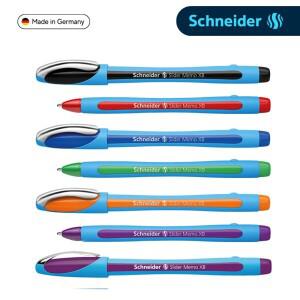 1pcs 독일 슈나이더 볼펜 0.8mm 방수 중간 오일 펜 아트 페인팅 쓰기 슈퍼  컬러 학교 용품