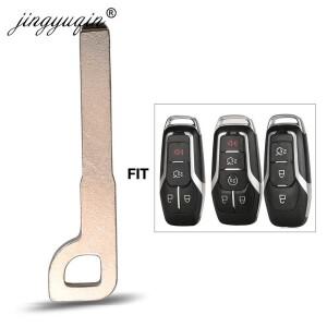Jingyuqin 자동차 원격 키 블레이드  포드 엣지 몬데오 머스탱 포커스 S-Max 갤럭시 호환 익스플로러용  언