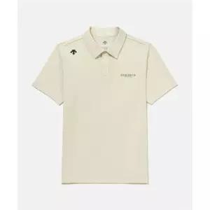 데상트 터프 워딩 폴로 반팔 티셔츠 아이보리(SQ323UPS72) SQ323UPS72_IVY0 278977