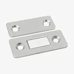 옷장 서랍 자석 42mm 실버 빠지링 가구부속 문빠지링