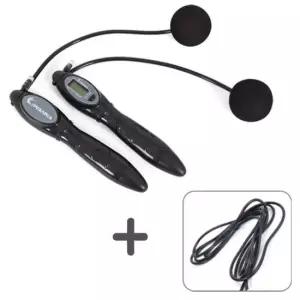 아이워너 2in1 디지털 줄넘기 블랙 디지털줄넘기 줄넘기 헬스줄넘기