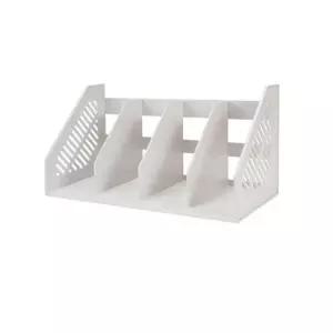 4단 서류 파일 450x210x225 책꽂이 책 회색 교과서 1p WFLPL4B