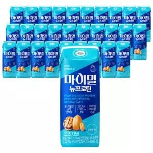 대상웰라이프 마이밀 뉴프로틴 드링크 오리지널 190ml 30개 프로틴 추천 단백질쉐이크 마시는 단백질 49777