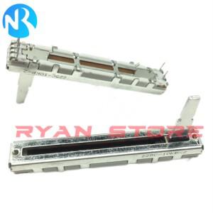 2PCS 100%  스트레이트 슬립 전위차계 DDJ-400 10KB x 2 DCV1024 총 길이 60MM DDJ-SB DDJ SB2 SB3 스위치