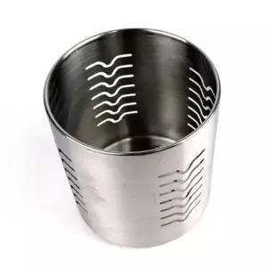 1개 433YJQ31 국자꽂이스텐 물빠짐 숟가락정리 조리기구통 포크