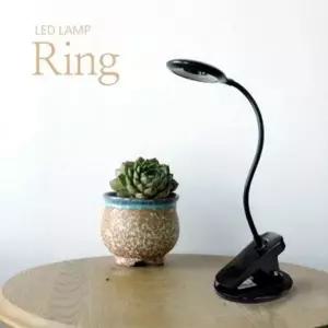 링스탠드 WPI726U5 터치 블랙 색온도 밝기조절 클립형 미니 원