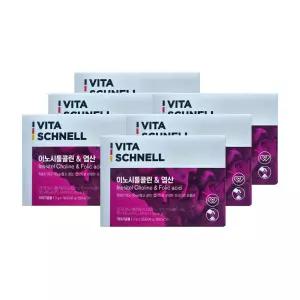 비타슈넬 이노시톨콜린 엽산 3g 30포 6개/mj