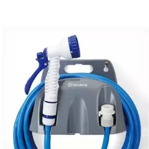 ( )물호스 거치대 차고 물청소 정리대 정원 학교 호수 뒷마당