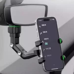 ( )360도 회전 룸미러형 거치대 대쉬보드 헤드레스트 각도조절 스마트폰 핸드폰용