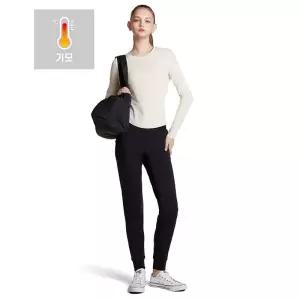 테슬라 요가 기모 조거팬츠 레깅스 긴바지