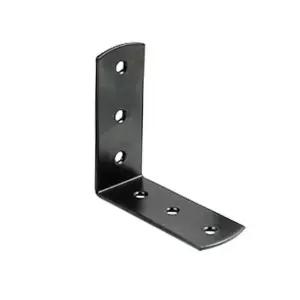 가구 75mm 자재 연결철물 블랙 꺽쇠 까치발 선반받침대 ㄱ자 경첩 철물자재 부속 철물 꺽쇠철물