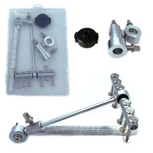 심벌 스탠드 재즈 드럼 세트 타악기 키트 액세서리를 위한 리벳 금속 조절 시즐러 지속 장치