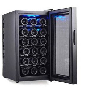 미니 와인냉장고 와인 쿨러 18병 와인셀러 모델 홈바 아이스 칠링 수 사무실