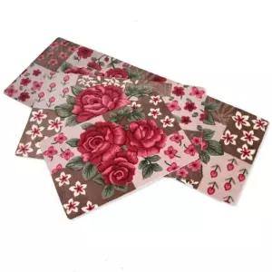 장미매트(중견고한)48x80cm/주방매트/발매트/현관매트