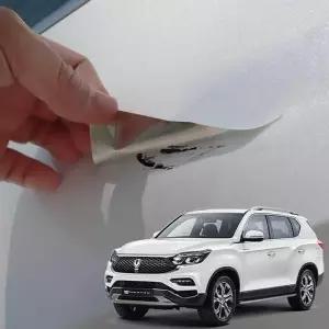 G4렉스턴 깔끔한붓펜 스티커 WAA 그랜드화이트 페인트