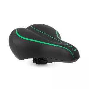 HWA 자전견고한거 인조가죽 안장 그린 스프링 편한쿠션