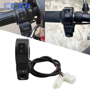 3In1 오토바이 스위치 ATV 쿼드 헤드라이트 혼다 스즈키  22mm 핸들바 유니버설 용 신호 경적 ON/OFF 버튼