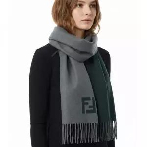 펜디 25FW Wool and Cashmere Scarf (FXS734 AYBF F1TTE) (울캐시미어 스카프)