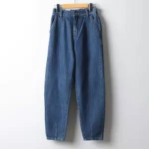 블루뒤밴딩배기팬츠 LOJ403M310 빅사이즈 사이즈에서 자유로운 그녀~