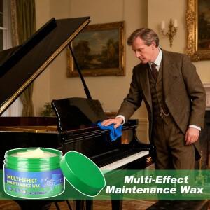 60g 기타 클리너 폴리쉬 왁스 관리 키트 프렛보드 컨디셔너 피아노 바이올린 트럼펫 복원용