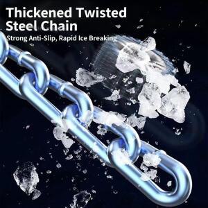 직물 스노우체인 새로운 자동차 미끄럼 방지 체인, 소형 오프로드 차량 SUV 스노우 타이어용 범용 비상 체