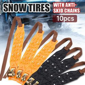 직물 스노우체인 자동차 타이어 미끄럼 방지 체인 야외 눈길 비상용 범용 아이스 브레이킹 오프로드 액세서